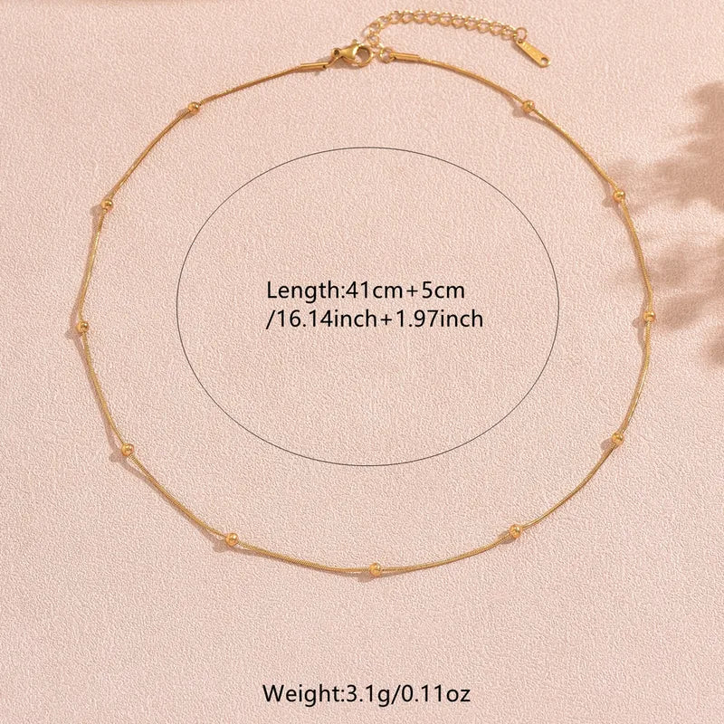 Waterdrop Shaped Necklace  Suitable For Daily wear