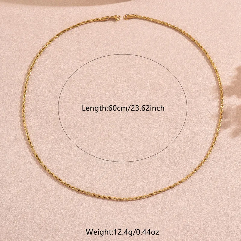 Waterdrop Shaped Necklace  Suitable For Daily wear