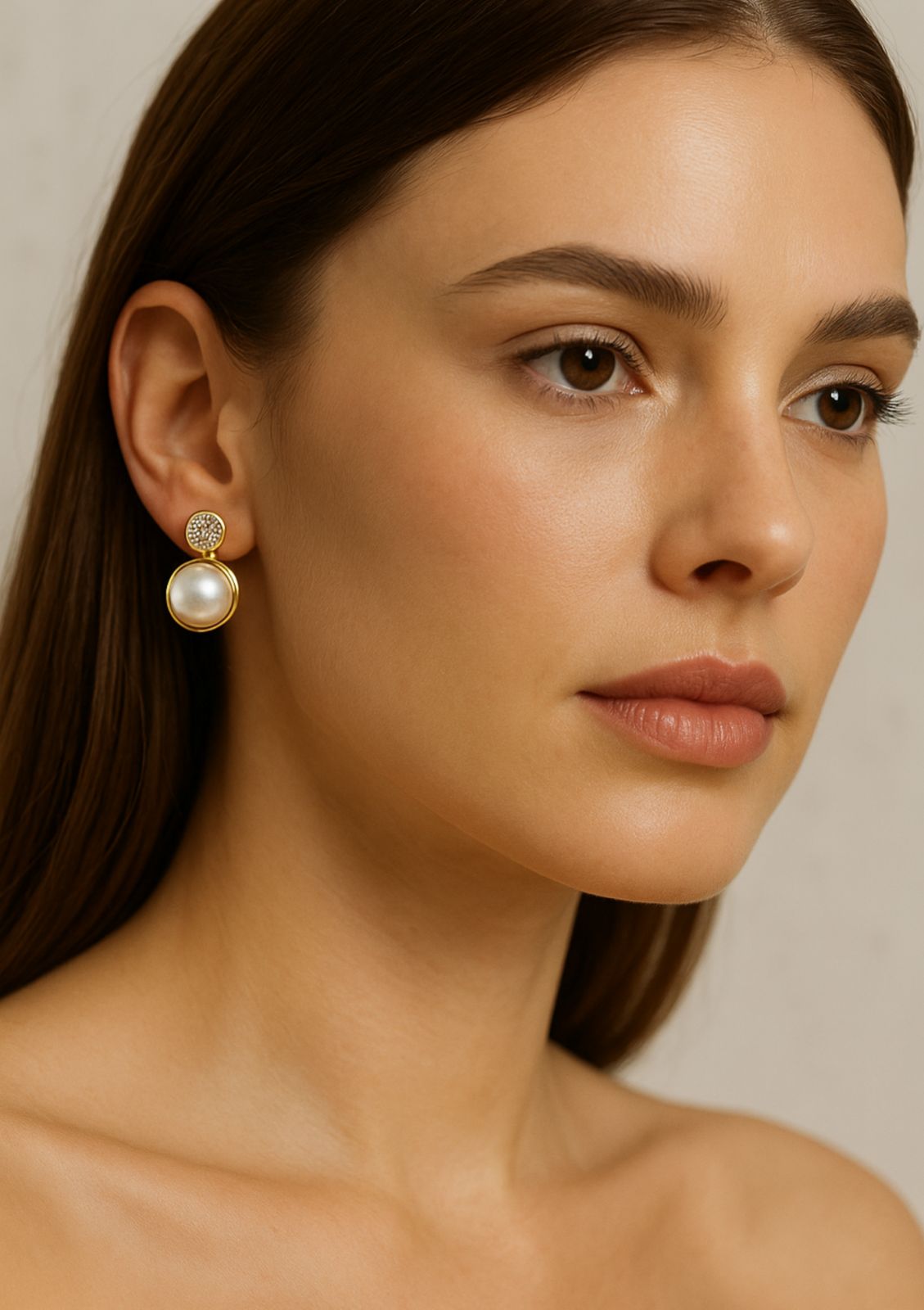 Royale Pearl Dome Drops