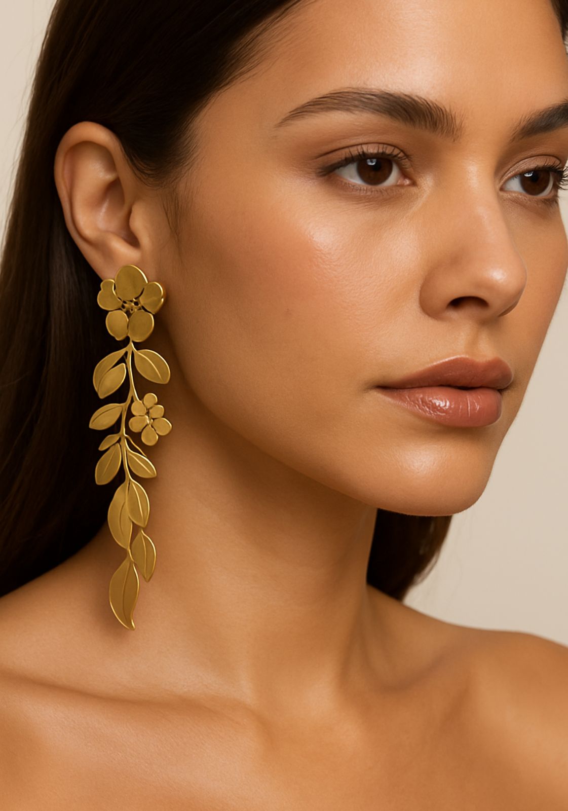 Golden Cascade Flora Drops Statement Garden Collection