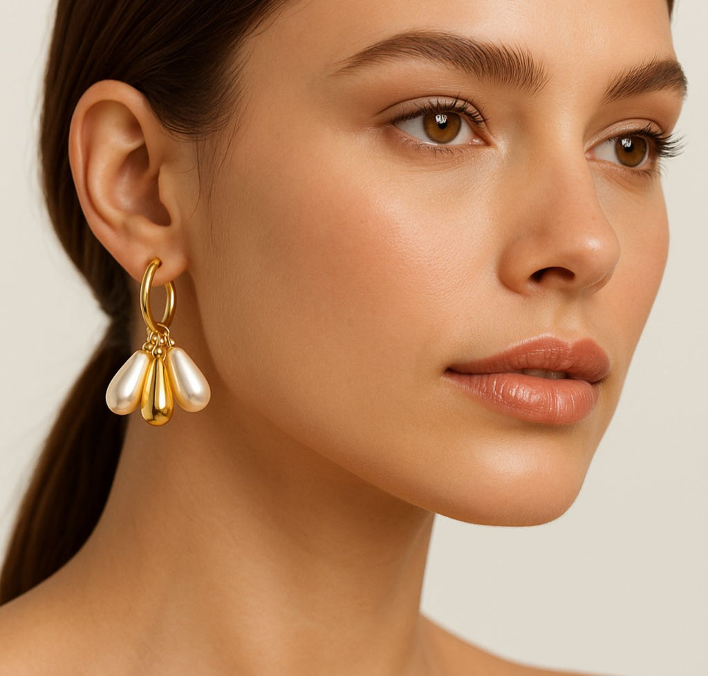 Dewdrop Cluster Hoops